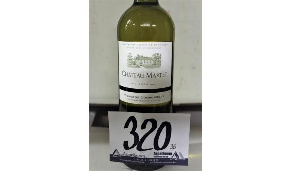 36 flessen wijn Sainte-Foy-Cotes de Bordeaux, Chateau Martet, 2019